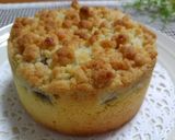 バナナとくるみのクランブルケーキ作り方14写真