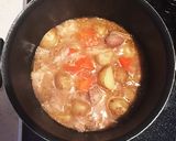 簡単 ＊新じゃがと鶏肉のごま味噌煮＊作り方5写真