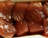 簡単！マグロのやまかけ(*˙˘˙)作り方1写真