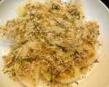 新玉ねぎのサクサクアーモンドパン粉焼き作り方3写真