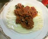 節約エコ版水漬けパスタ、ソース漬けパスタ作り方3写真