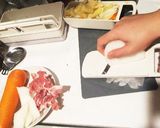 スライサーで時短！具だくさん豚汁作り方1写真