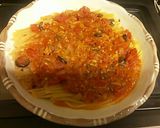 節約エコ版水漬けパスタ、ソース漬けパスタ作り方8写真