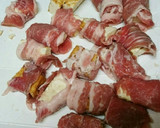 ヨシダグルメのたれで簡単‼肉巻き(厚揚)作り方3写真