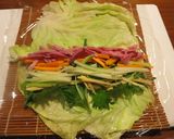 春キャベツの野菜ロール♪作り方3写真