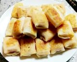 餃子の皮で節約ウィンナーチーズ巻き作り方7写真