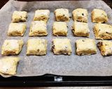 ダブルチョコバナナスコーン作り方14写真
