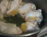 豆乳であっさり鶏冷麺作り方1写真
