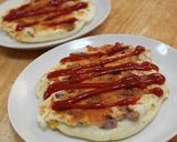 お食事ホットケーキ作り方10写真