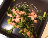 【お弁当】ほうれん草とベーコンの玉子焼き作り方1写真