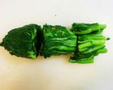 春 (菜の花)とあさりの出汁おひたし作り方1写真