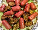 春キャベツ・ナスとウィンナーチーズ焼き作り方5写真