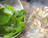 生めかぶとキノコの牛とろ丼作り方5写真