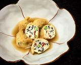 お豆腐の油揚げ包み煮作り方6写真