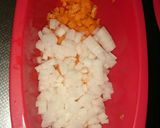 みんな大好き☆時短しっとり鶏そぼろ丼♪作り方1写真