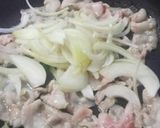 豚肉オイスターソース炒め～甘酢玉葱乗せ～作り方4写真