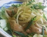 豚肉オイスターソース炒め～甘酢玉葱乗せ～作り方5写真