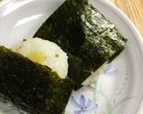 いかなごの釘煮とたくあんのおにぎり作り方3写真
