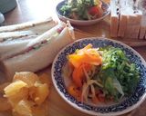 時短Healthy毎日蒸しサラダ(๑´ڡ作り方5写真