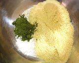 大豆よもぎパンケーキでわんぱくサンド作り方4写真