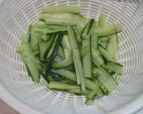 プチ贅沢♪「うざく(鰻柵)」作り方1写真
