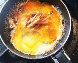 春を感じて！つくしの玉子丼！作り方5写真