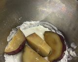 リメイク・さつまいもの甘煮の天ぷら作り方1写真