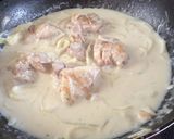 簡単♡鶏肉のクリーム煮作り方5写真