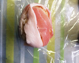 肉巻きおにぎり。焼肉のたれで簡単！作り方3写真