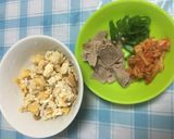 【冷凍炒飯アレンジ】時短キムチ炒飯作り方1写真