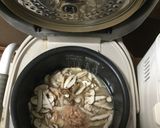 ツナと生しいたけのみそ炊き込みごはん作り方1写真