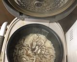 ツナと生しいたけのみそ炊き込みごはん作り方2写真