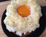 スキレットdeエッグインクラウド♡作り方5写真