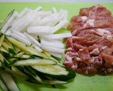 簡単！さっぱり生姜の青椒肉絲風作り方1写真