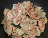 ☆豚ﾊﾞﾗ肉と玉ねぎのすき焼き風☆作り方8写真