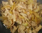 ☆豚ﾊﾞﾗ肉と玉ねぎのすき焼き風☆作り方13写真