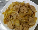 ☆豚ﾊﾞﾗ肉と玉ねぎのすき焼き風☆作り方14写真