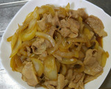 ☆豚ﾊﾞﾗ肉と玉ねぎのすき焼き風☆作り方14写真