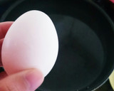 いわし蒲焼きと半熟卵のどんぶり作り方1写真