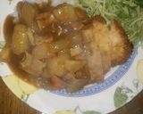 昨夜のとんかつでカツカレー作り方6写真