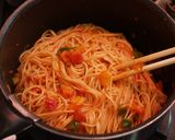 カラフルヘルシートマトパスタ作り方5写真