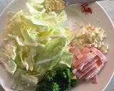 春薫る♪春キャベツと菜花のペペロンチーノ作り方3写真