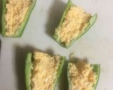 ピーマンエッグ詰め作り方4写真