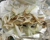 塩さばのホイル蒸し作り方2写真