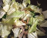 春薫る♪春キャベツと菜花のペペロンチーノ作り方8写真