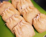 油揚げで包んだ野菜豆腐作り方7写真