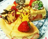 抹茶味のフレジエ＊ワンピースデコ作り方15写真