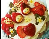 抹茶味のフレジエ＊ワンピースデコ作り方16写真