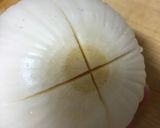レンチンde時短♡新玉ねぎ丸ごとスープ作り方1写真