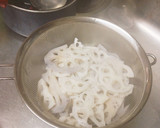 我が家のおかず＊れんこんたらマヨ作り方1写真